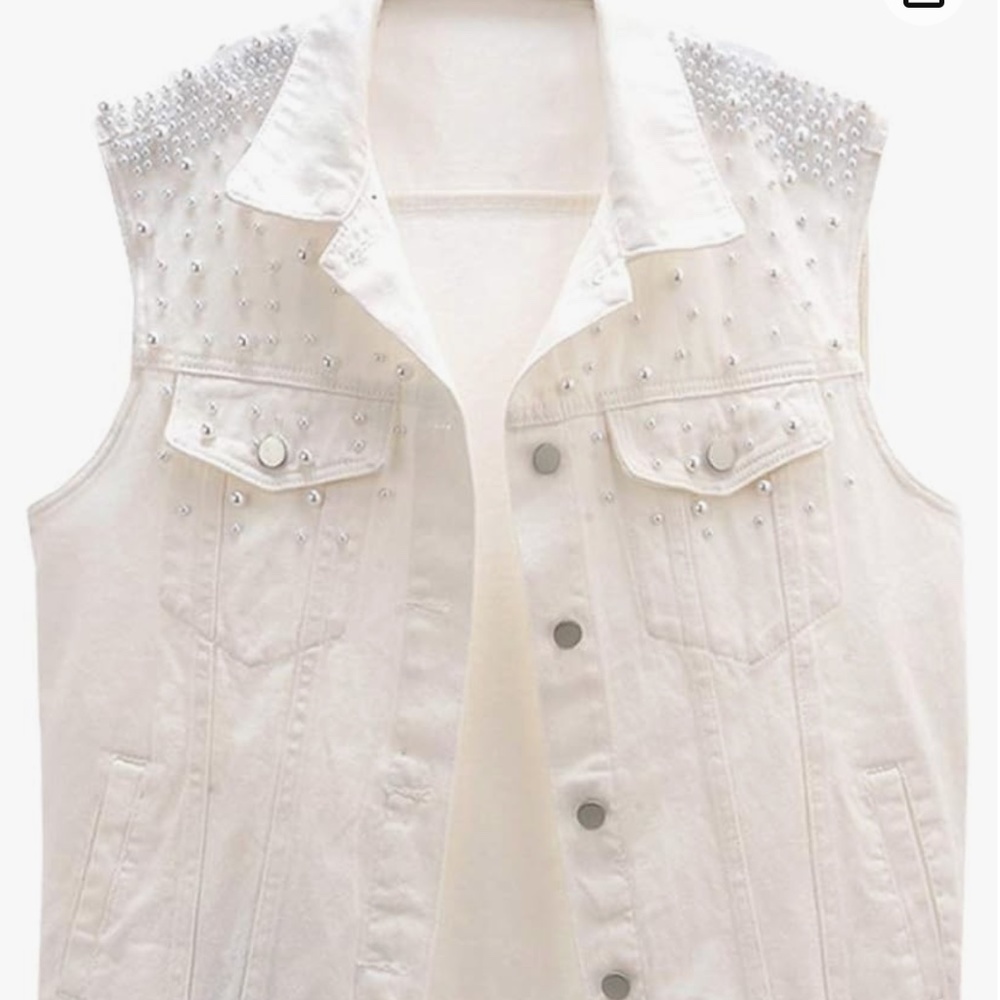 White Pearl Vest